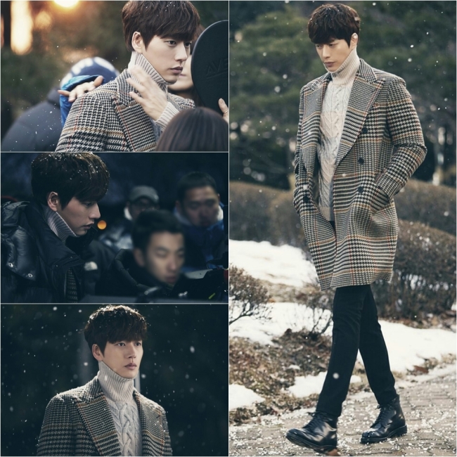 박해진(탤런트)
배우 박해진이 비현실적인 9등신 비율로 드라마 촬영장을 압도하고 있다.