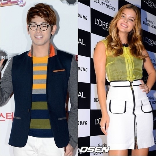 에릭남(좌부터/남윤도/가수),바바라팔빈(BarbaraPalvin/모델)
가수 에릭남이 세계적인 톱모델 바바라 팔빈과 문자를 주고받았다고 밝혔다.