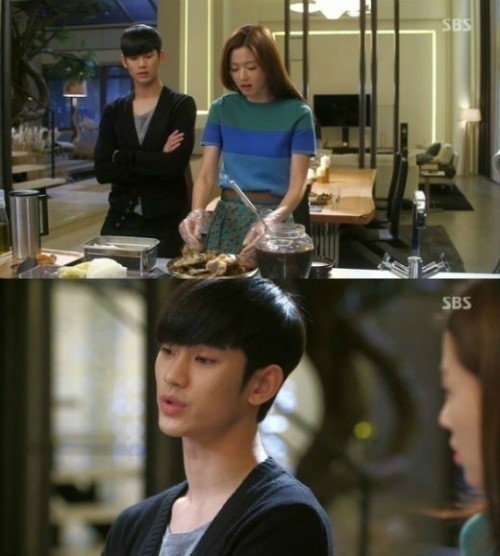 김수현(좌부터/탤런트/영화배우),전지현(왕지현/영화배우)
‘별에서 온 그대’에서 외계인 역할로 활약 중인 김수현이 조선욕을 선보여 화제다.