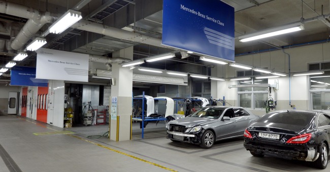 한성자동차 방배 서비스센터<br />김명섭 기자 msiron@heraldcorp.com
Han Sung Motor Bangbae Service Center in southern Seoul.  Kim Myung-sub/The Korea Herald