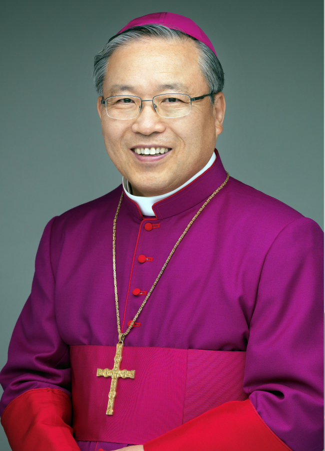 Andrew Yeom Soo-jung, the current Korean Roman Catholic Archbishop of Seoul, who has been included in the list of 19 new Cardinals named by Pope Francis on Sunday. (Yonhap News)