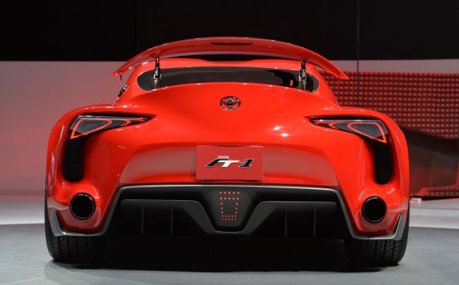 Toyota FT-1 concept car.   AFP-Yonhap News
