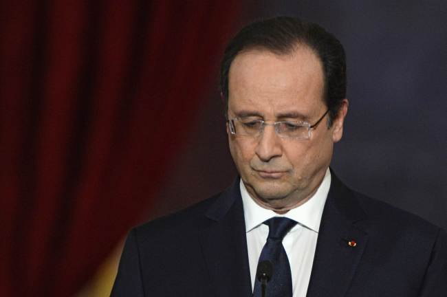 French President Francois Hollande   AFP-Yonhap News