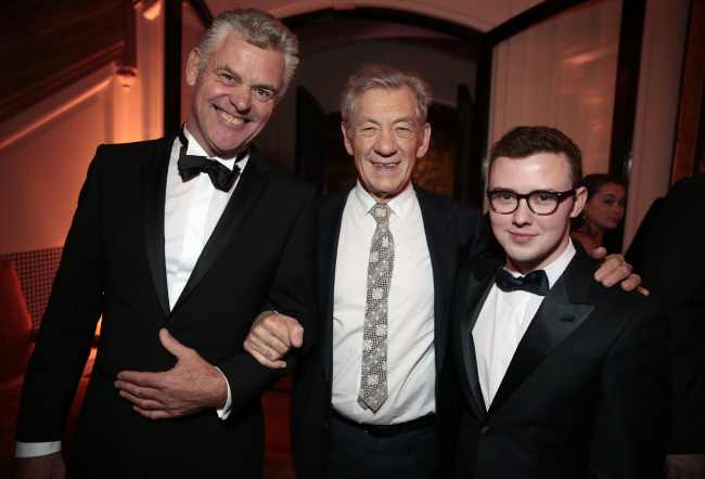Actor Ian McKellen.   Bloomberg