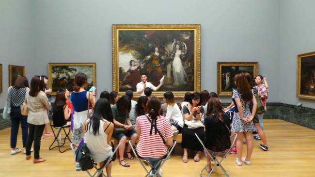 2013년 열린 Art in London 프로그램. [사진제공=성주재단]