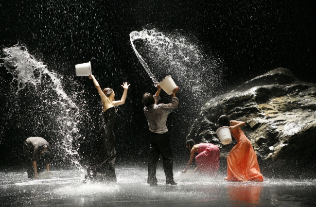 A scene from “Full Moon” (LG Arts Center)