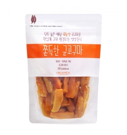 올가니카가 선보인‘ 쫀득한 군고구마’