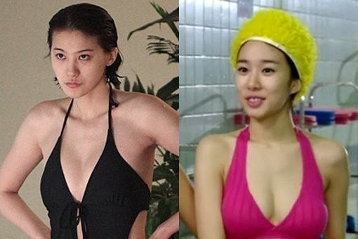 유인영(좌부터/탤런트/영화배우),유인나(탤런트/영화배우)
SBS 수목드라마 ‘별에서 온 그대’에 출연 중인 유인나와 특별 출연한 유인영의 몸매 대결이 화제다.