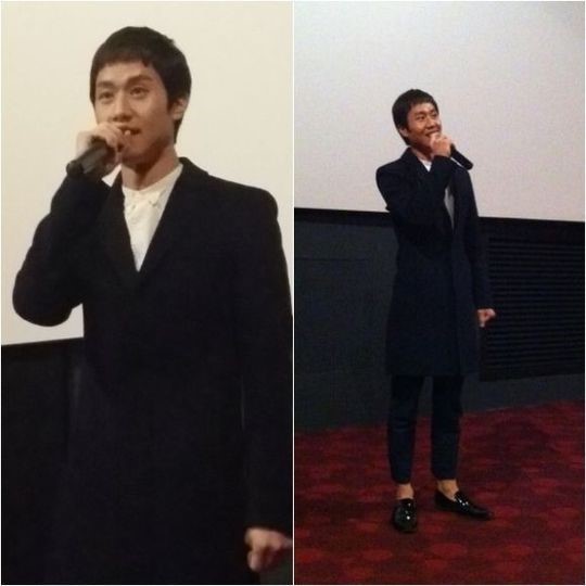 정우(김정국/영화배우/탤런트)
배우 정우가 영화 ‘바람’ 재상영 극장을 깜짝 방문해 벅찬 소감을 전했다.