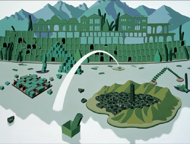 송명진 ‘Riverside’. 캔버스에 아크릴물감. 194×259cm. 2007. [사진제공=노화랑]