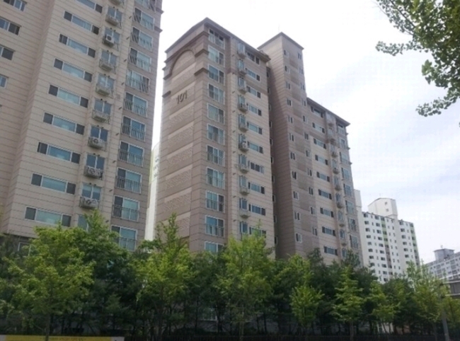 아파트 할인분양을 미끼로 한 사기가 발생되고있어 주의가 요망되고있다. 사진은 할인분양 사기논란에 휘말렸던 아파트중 한 곳.