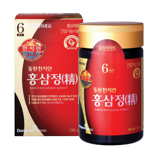 동원F&B‘ 천지인 6년근 홍삼정’