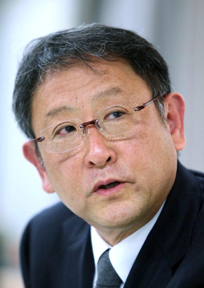 Toyota CEO Akio Toyoda