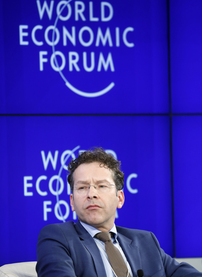 Jeroen Dijsselbloem, the head of the Eurogroup.   Bloomberg