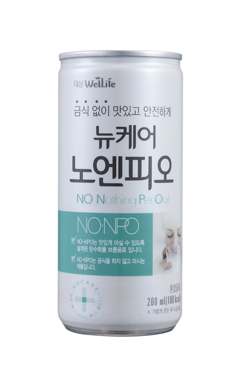 대상은 탄수화물 보충음료 ‘뉴케어 노엔피오’를 판매한다. 섭취후 2시간내 영양소가 체내에 흡수되기 때문에 의료행위 직전 공복과 갈증을 느낄 때 좋은 영양식이다. 수술을 앞둔 환자나 금식하는 사람에게 제격이다. 사과맛의 음료로 맛있게 마실 수 있도록 만들었다. 경구 및 경관용으로 사용 가능하다.