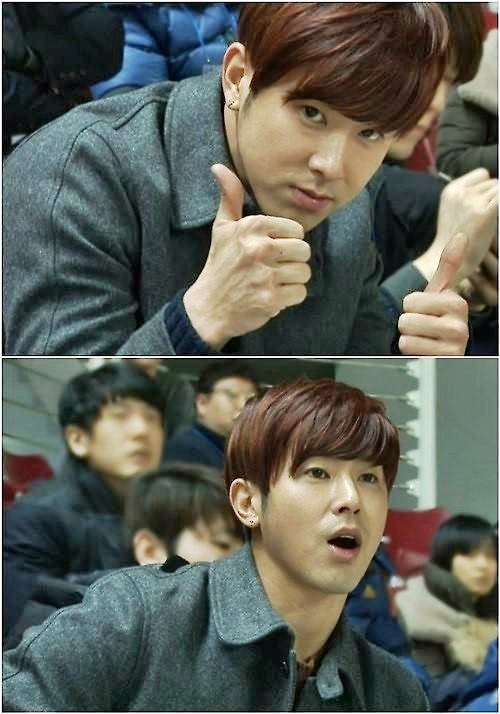 유노윤호(정윤호/가수/탤런트/동방신기)
동방신기 유노윤호가 관중석에서 포착됐다.