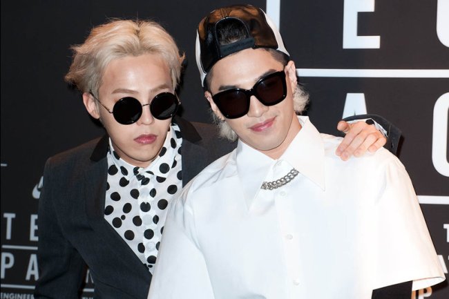 지드래곤(좌부터/권지용/가수/음악PD/빅뱅/GD&TOP),태양(동영배/가수/빅뱅)
빅뱅 지드래곤과 태양이 미국FUSE TV가 선정한 ‘음악계 위대한 브로맨스’ 17팀에 아시아 가수로는 유일하게 이름을 올렸다