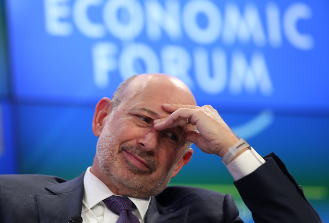 Lloyd Blankfein, chief executive officer of Goldman Sachs Group Inc.   Bloomberg
