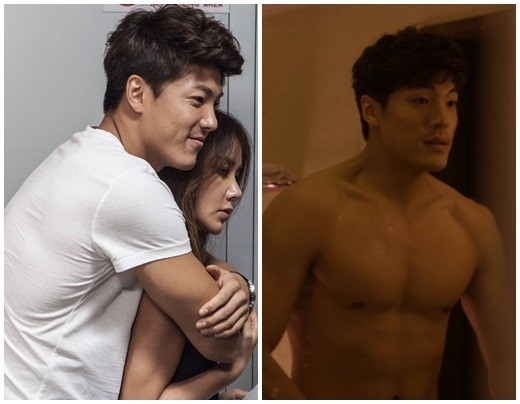 이재윤(좌부터/탤런트),엄정화(영화배우/가수)
배우 엄정화가 영화 ‘관능의 법칙’에서 호흡을 맞춘 이재윤에 대해 극찬했다.