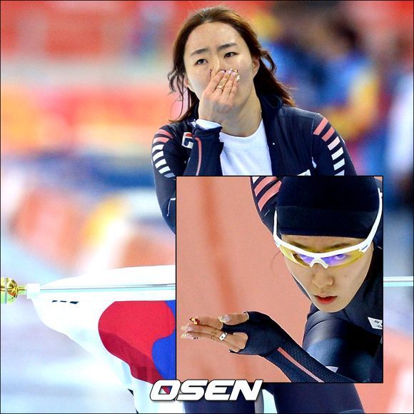이상화(스케이트선수/서울시청)
올림픽 2연패 위업을 달성한 ‘빙속여제’ 이상화의 네일아트 취미에 관심이 쏠리고 있다.