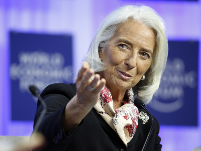Christine Lagarde, managing director of the International Monetary Fund   Bloomberg