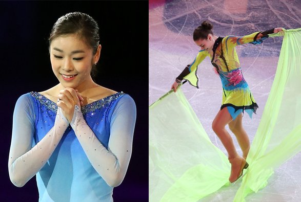 김연아(좌부터/스케이트선수),아델리나소트니코바(AdelinaSotnikova/스케이트선수)
The gold medalist was already decided in ladies’ figure skating at the Sochi Olympic Games, but the surprising outcome continues to create a stir at home and abroad.