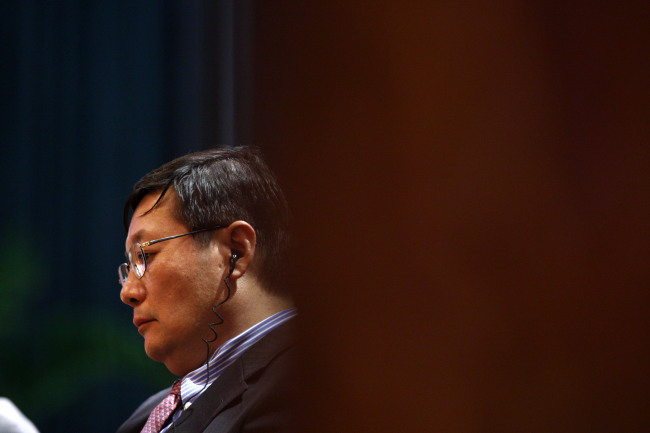 China’s Finance Minister Lou Jiwei.   Bloomberg