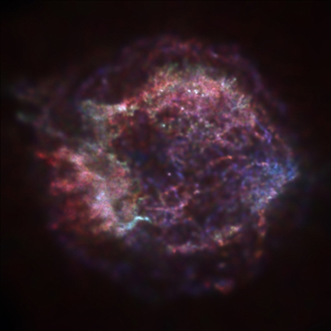 The supernova remnant of Cassiopeia A   MCT