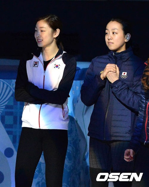 김연아(좌부터/스케이트선수),아사다마오(AsadaMao/스케이트선수)
일본 피겨 간판 아사다 마오(일본)가 동갑내기 김연아(24)와 “경기장 밖에서는 친구 사이”라고 했다.