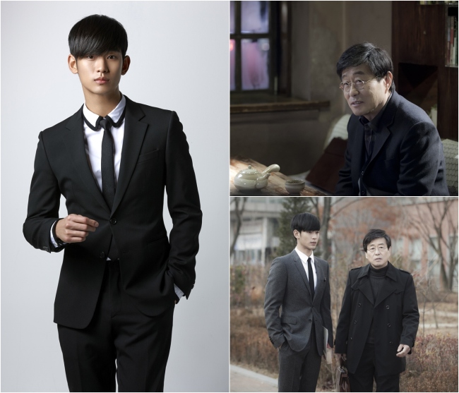 김수현(좌부터/탤런트/영화배우),김창완(탤런트/가수/김창완밴드)
독특한 남남 케미(케미스트리ㆍ화학작용)의 주인공 김창완이 파트너 김수현을 극찬했다.