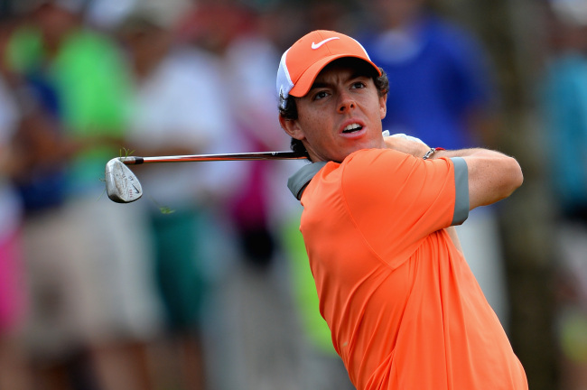 Rory McIlroy of Northern Ireland plays a shot during the first round of the Honda Classic on Thursday.   AFP-Yonhap