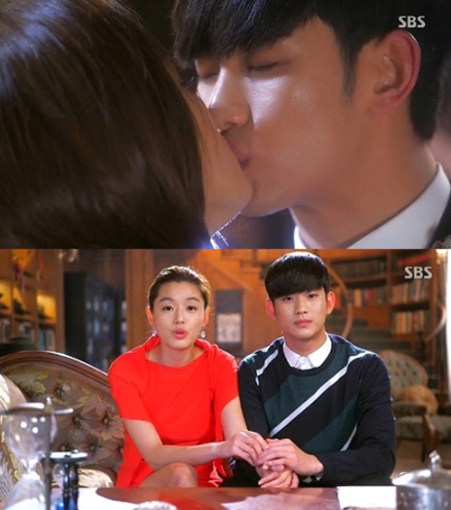 전지현(좌부터/왕지현/영화배우),김수현(탤런트/영화배우)
‘별에서 온 그대’가 행복한 결말을 맺어 시청자들의 호응을 얻었다.