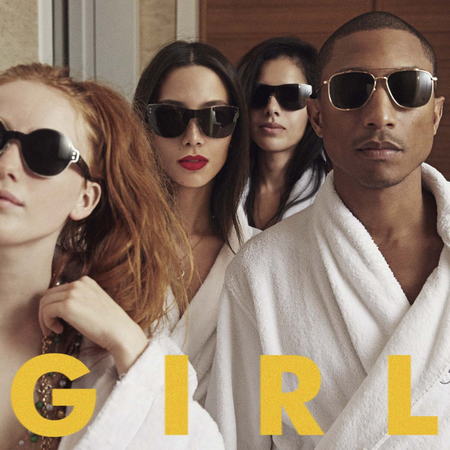 퍼렐 윌리엄스의 새 앨범 ‘걸(GIRL)’ 음원이 4일 오전 0시 국내에 공개.