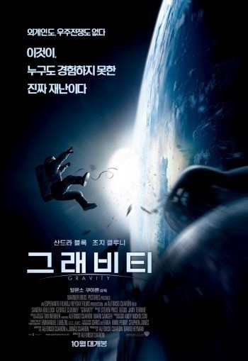 아카데미 시상식에서 영화 ‘그래비티’는 시각효과상, 음향상, 음향편집상, 촬영상, 편집상, 기술상에 감독상까지 7관왕을 차지