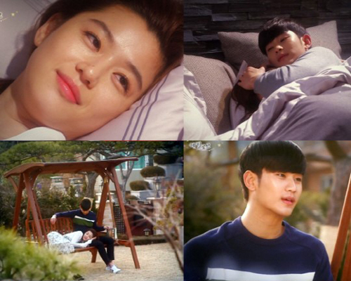 전지현(좌부터/왕지현/영화배우),김수현(탤런트/영화배우)
SBS 수목드라마 ‘별에서 온 그대’(이하 별그대) 에필로그 감독판이 공개됐다.