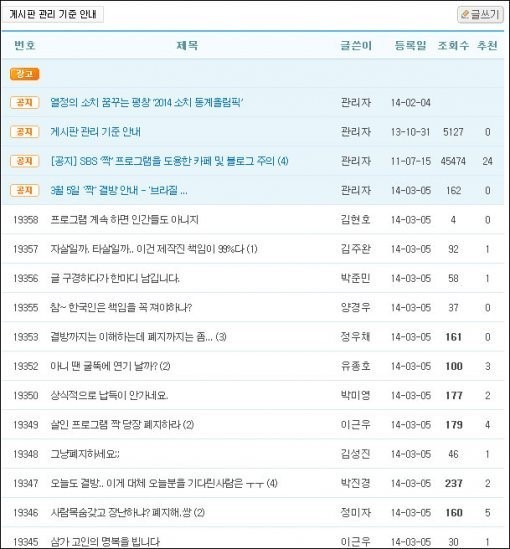 사진=시청자게시판 캡처