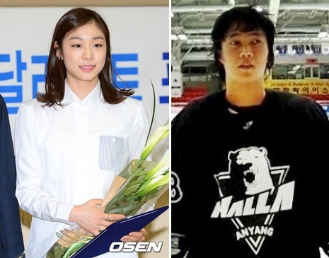김연아(좌부터/스케이트선수),김원중(아이스하키선수/국군체육부대)
‘피겨여왕’ 김연아가 아이스하키 선수 김원중과 열애중이라고 디스패치가 단독보도했다.