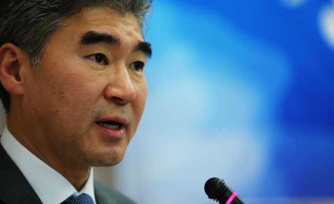 U.S. Ambassador to Korea Sung Kim.   Yonhap
