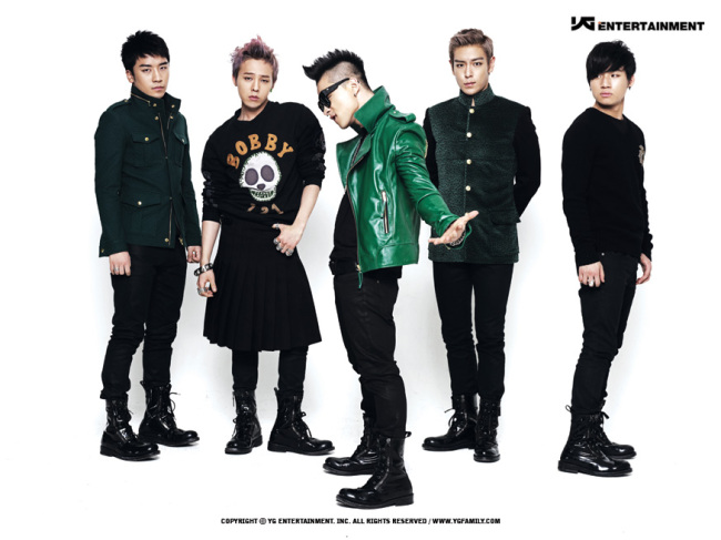 승리(좌부터/이승현/가수/영화배우/빅뱅),지드래곤(권지용/가수/음악PD/빅뱅/GD&TOP),태양(동영배/가수/빅뱅),탑(최승현/가수/영화배우/빅뱅/GD&TOP),대성(강대성/가수/뮤지컬배우/빅뱅)
YG Entertainment, one of South Korea’s largest music management companies, is setting up a North American base for its artists.