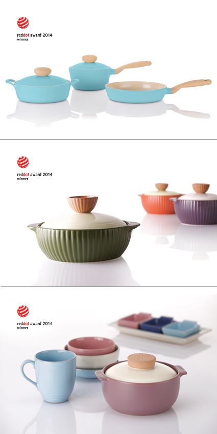 네오플램(대표 박창수)은 2014 독일 레드닷 디자인 어워드(Red Dot Design Award 2014) 제품 디자인 부분 본상에 3개 제품이 선정됐다고 11일 밝혔다.
iF 디자인 어워드, IDEA 디자인 어워드와 함께 세계 3대 디자인 어워드로 꼽히는 레드닷 디자인 어워드는 50년 이상의 역사를 자랑하는 권위 있는 디자인 콘테스트로, 네오플램은 2012년 세라믹 코팅 냄비 ‘애니’와 도자기 내열냄비 ‘댄디’에 이어 지난해 세라믹 코팅 칼과 항균 누들 칼블럭 ‘아베코’ 시리즈로 본 상을 받은 바 있다.
네오플램은 이번 수상으로 국내 주방용품 업계 최초로 레드닷 디자인 어워드 3년 연속 수상이라는 영예를 안았다.