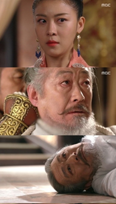 하지원(위부터/영화배우/탤런트),전국환(영화배우/연극배우)
11일 방송한 MBC 월화드라마 ‘기황후’ 37회에서 연철 (전국환)이 비참한 최후를 맞이했다.