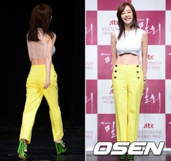 김혜은(탤런트/영화배우)
드라마 ‘밀회’에 출연하는 배우 김혜은(41)이 파격적인 노출 패션을 선보였다.