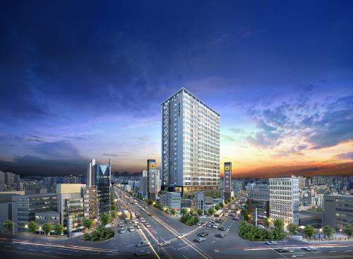 부산 연산역 큐브아이 조감도(이미지컷)