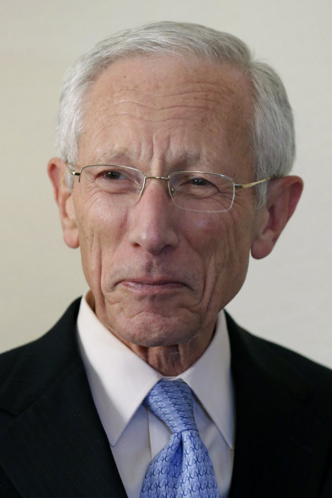 Stanley Fischer.   Bloomberg