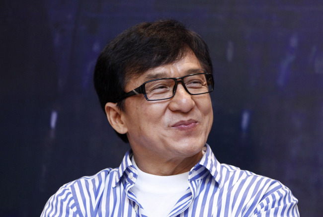 성룡(청룽/JackieChan/영화배우/영화감독)
HONG KONG (AP) ― Jackie Chan is transforming himself from action film superstar to K-pop band manager.
Jackie Chan.   AP-Yonhap