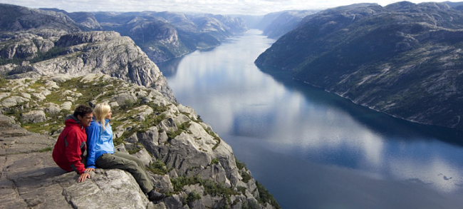 A scenic view of Norway Visit Norway