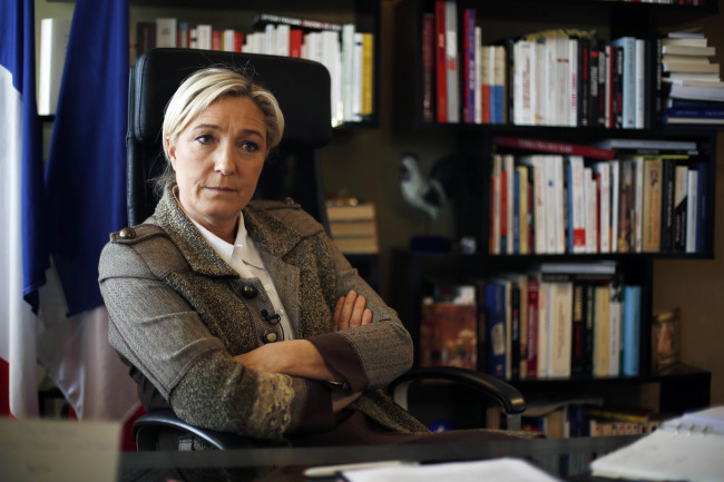 National Front leader Marine le Pen.    AP-Yonhap