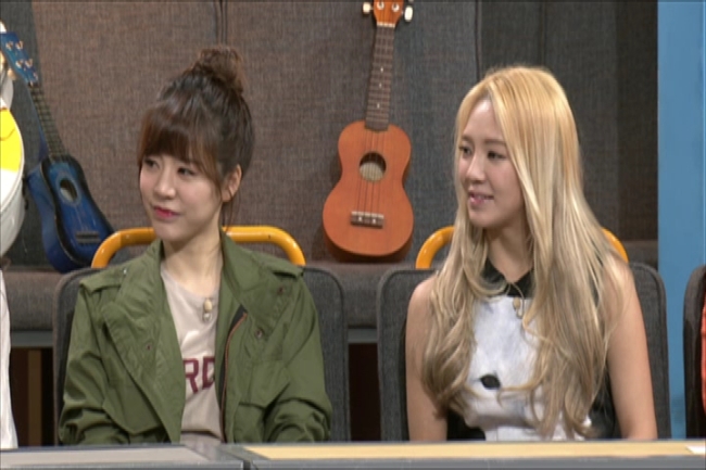 써니(좌부터/이순규/가수/소녀시대),효연(김효연/가수/소녀시대)
소녀시대 써니가 슬럼프를 고백했다.