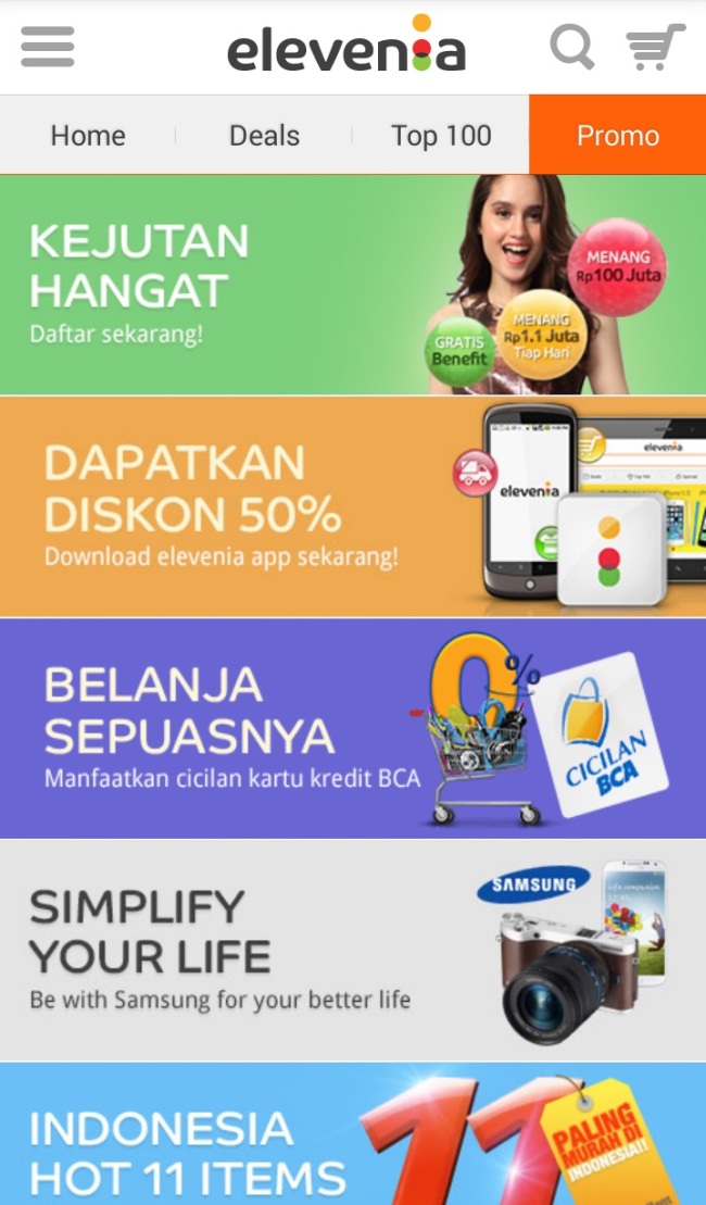 SK Planet launched open market Elevenia in partnership with Indonesia’s second-largest telecom operator XL Axiata on Wednesday.   SK Planet