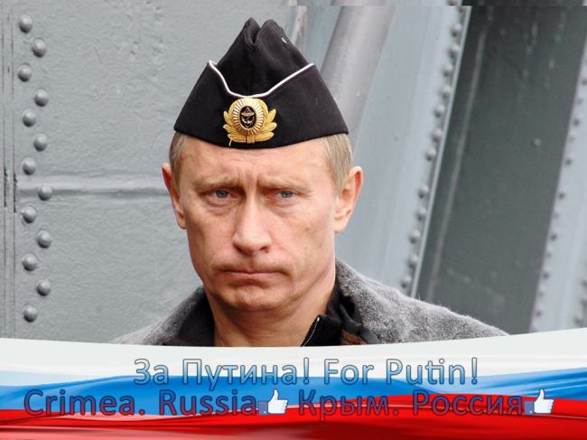 블라디미르푸틴(VladimirPutin/정치인/러시아대통령)
히틀러의 전격전을 보는 듯, 눈 깜짝할 새 순식간에 일사천리로 크림의 러시아 합병이 진행되자 최근 뒷통수를 맞은 일부 친(親) 서방 인사들은 블라디미르 푸틴 러시아 대통령을 히틀러에 비유하고 있다.